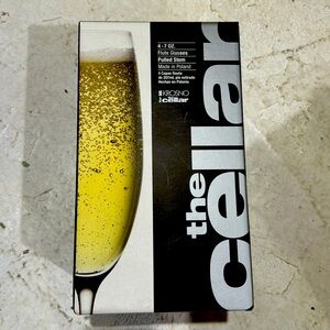 🆕 Krosno for the Cellar Flute Glasses (Champagne) - 8 glasses total!